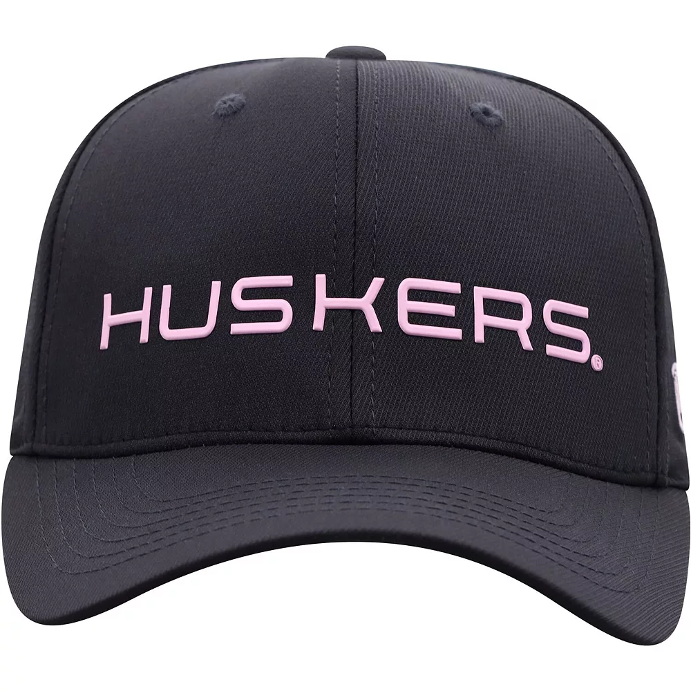 Women's Top Of The World Black Nebraska Huskers Secret Adjustable Hat 3 Women's Top Of The World Black Nebraska Huskers Secret Adjustable Hat - Image 3