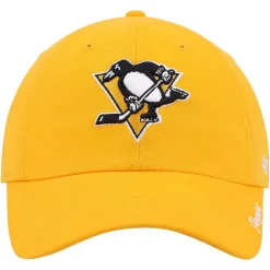 Women's '47 Gold Pittsburgh Penguins Team Miata Clean Up Adjustable Hat 3 Women's '47 Gold Pittsburgh Penguins Team Miata Clean Up Adjustable Hat -SHED RAIN Sales Store 5382154 ALT2
