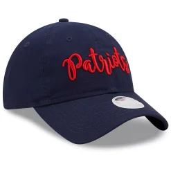 Women's New Era Navy New England Patriots Script 9TWENTY Adjustable Hat 7 Women's New Era Navy New England Patriots Script 9TWENTY Adjustable Hat -SHED RAIN Sales Store 5387283 ALT3