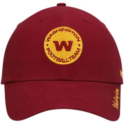 Women's '47 Burgundy Washington Football Team Miata Clean Up Primary Adjustable Hat -SHED RAIN Sales Store 5391194 ALT2