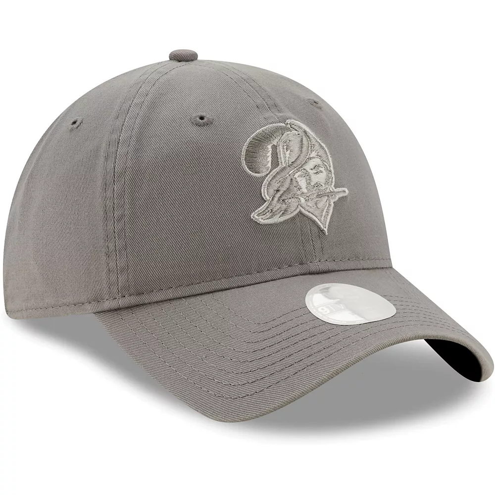 Women's New Era Gray Tampa Bay Buccaneers Historic Core Classic 2.0 9TWENTY Adjustable Hat 4 Women's New Era Gray Tampa Bay Buccaneers Historic Core Classic 2.0 9TWENTY Adjustable Hat - Image 4