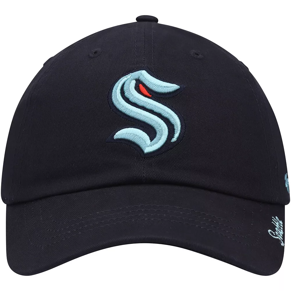 Women's '47 Deep Sea Blue Seattle Kraken Miata Clean Up Adjustable Hat 3 Women's '47 Deep Sea Blue Seattle Kraken Miata Clean Up Adjustable Hat - Image 3