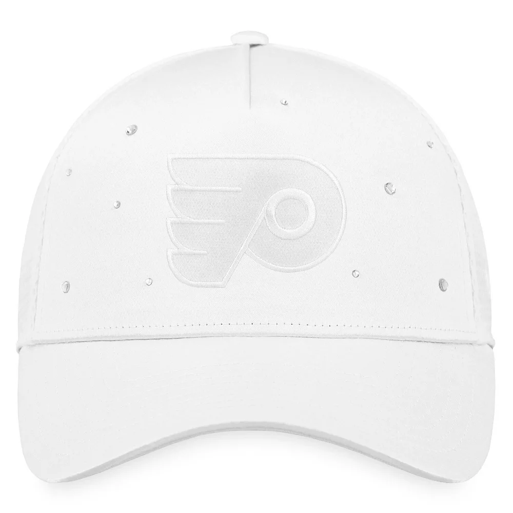 Women's Fanatics Branded White Philadelphia Flyers Winter Lights Trucker Snapback Hat 3 Women's Fanatics Branded White Philadelphia Flyers Winter Lights Trucker Snapback Hat - Image 3