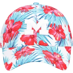Women's '47 White Michigan Wolverines Sharon Clean Up Adjustable Hat 5 Women's '47 White Michigan Wolverines Sharon Clean Up Adjustable Hat -SHED RAIN Sales Store 5423244 ALT2