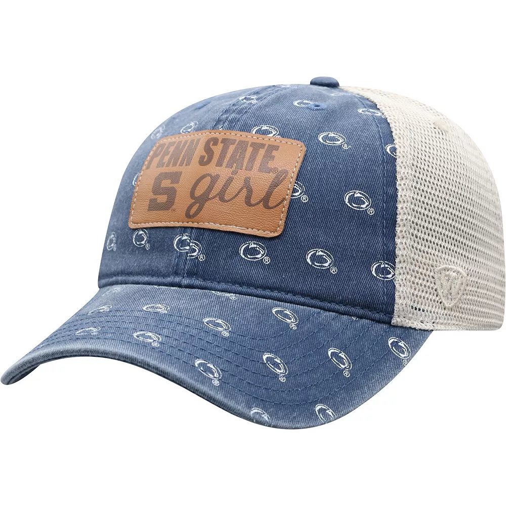Women's Top Of The World Navy Penn State Nittany Lions Treasure Trucker Snapback Hat 2 Women's Top Of The World Navy Penn State Nittany Lions Treasure Trucker Snapback Hat - Image 2
