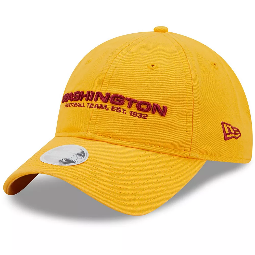Women's New Era Gold Washington Football Team Core Classic 2.0 9TWENTY Adjustable Hat 2 Women's New Era Gold Washington Football Team Core Classic 2.0 9TWENTY Adjustable Hat - Image 2