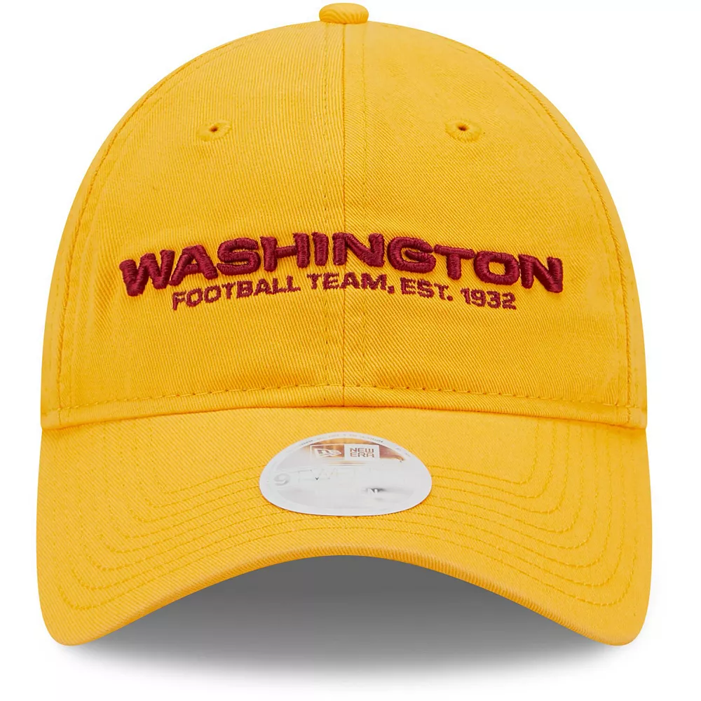Women's New Era Gold Washington Football Team Core Classic 2.0 9TWENTY Adjustable Hat 3 Women's New Era Gold Washington Football Team Core Classic 2.0 9TWENTY Adjustable Hat - Image 3