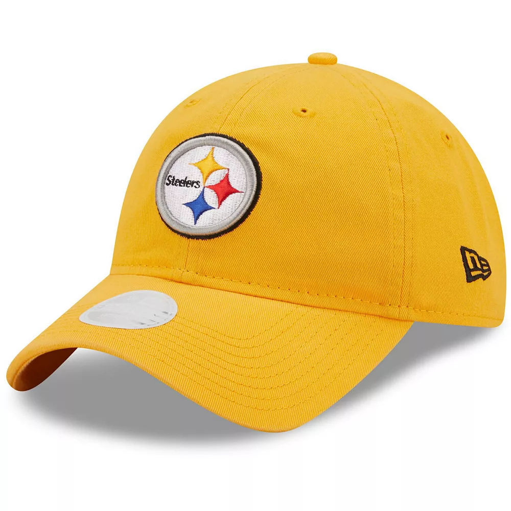 Women's New Era Gold Pittsburgh Steelers Core Classic 2.0 9TWENTY Adjustable Hat 1 Women's New Era Gold Pittsburgh Steelers Core Classic 2.0 9TWENTY Adjustable Hat