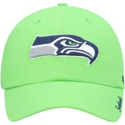 Women's '47 Neon Green Seattle Seahawks Miata Clean Up Secondary Adjustable Hat 5 Women's '47 Neon Green Seattle Seahawks Miata Clean Up Secondary Adjustable Hat -SHED RAIN Sales Store 5427087 ALT2