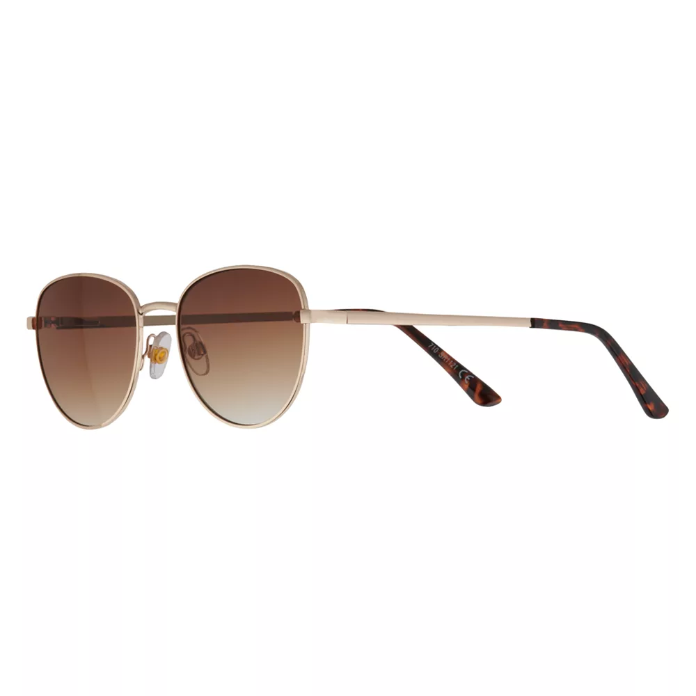Women's Sonoma Goods For Life® 48mm Metal Round Sunglasses 1 Women's Sonoma Goods For Life® 48mm Metal Round Sunglasses