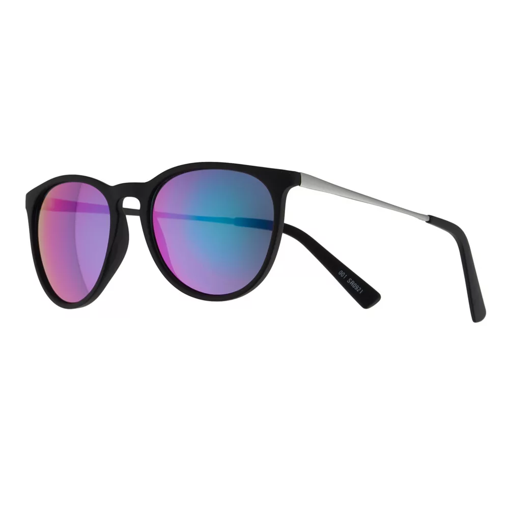 Women's Tek Gear® 53mm Round Mirrored Lens Sunglasses 1 Women's Tek Gear® 53mm Round Mirrored Lens Sunglasses