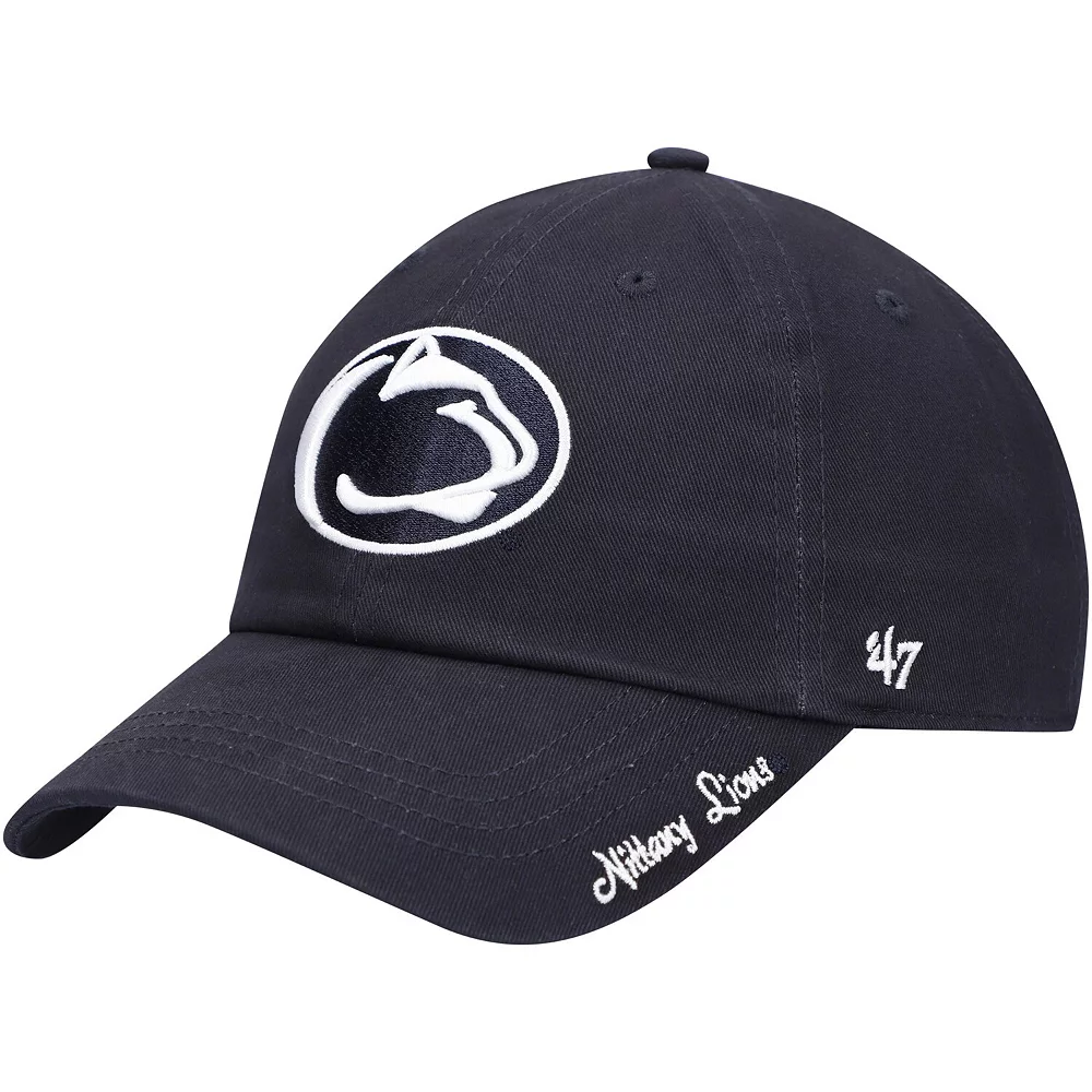 Unbranded Women's '47 Navy Penn State Nittany Lions Miata Clean Up Logo Adjustable Hat 2 Unbranded Women's '47 Navy Penn State Nittany Lions Miata Clean Up Logo Adjustable Hat - Image 2