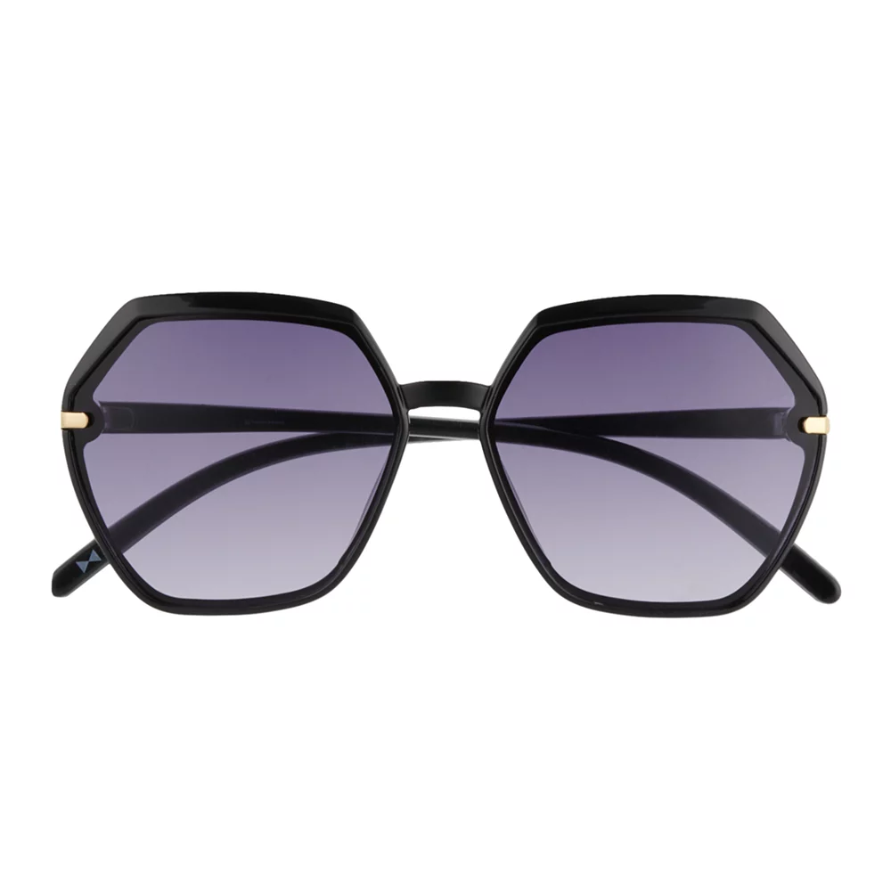 Women's LC Lauren Conrad Large Jazmine Plastic Square Sunglasses - Image 2