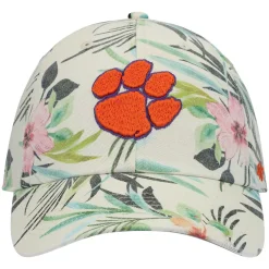 Women's '47 White Clemson Tigers Bloom Clean Up Adjustable Hat 6 Women's '47 White Clemson Tigers Bloom Clean Up Adjustable Hat -SHED RAIN Sales Store 5679932 ALT2