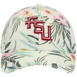 Women's '47 White Florida State Seminoles Bloom Clean Up Adjustable Hat -SHED RAIN Sales Store 5680211 ALT2