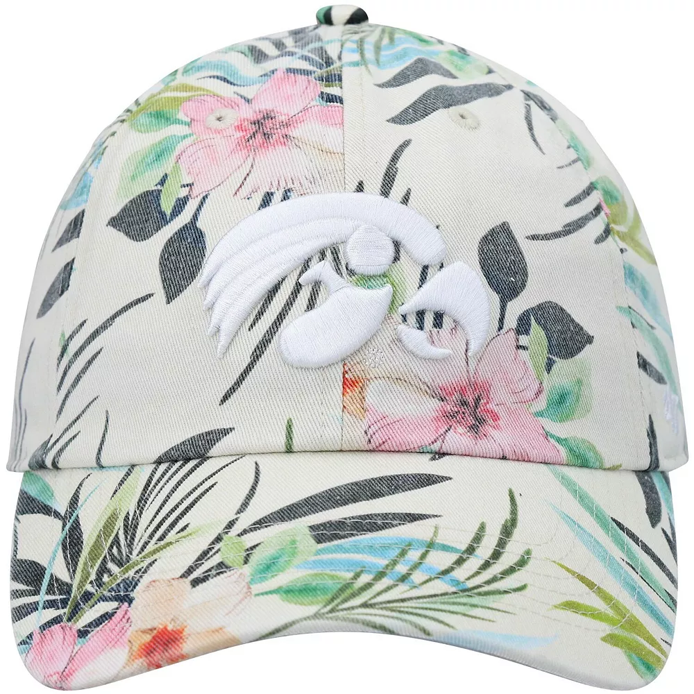 Women's '47 White Iowa Hawkeyes Bloom Clean Up Adjustable Hat 3 Women's '47 White Iowa Hawkeyes Bloom Clean Up Adjustable Hat - Image 3