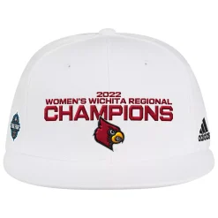 Women's Adidas White Louisville Cardinals 2022 NCAA Women's Basketball Tournament March Madness Final Four Regional Champions Locker Room Adjustable Hat 3 Women's Adidas White Louisville Cardinals 2022 NCAA Women's Basketball Tournament March Madness Final Four Regional Champions Locker Room Adjustable Hat -SHED RAIN Sales Store 5751746 ALT
