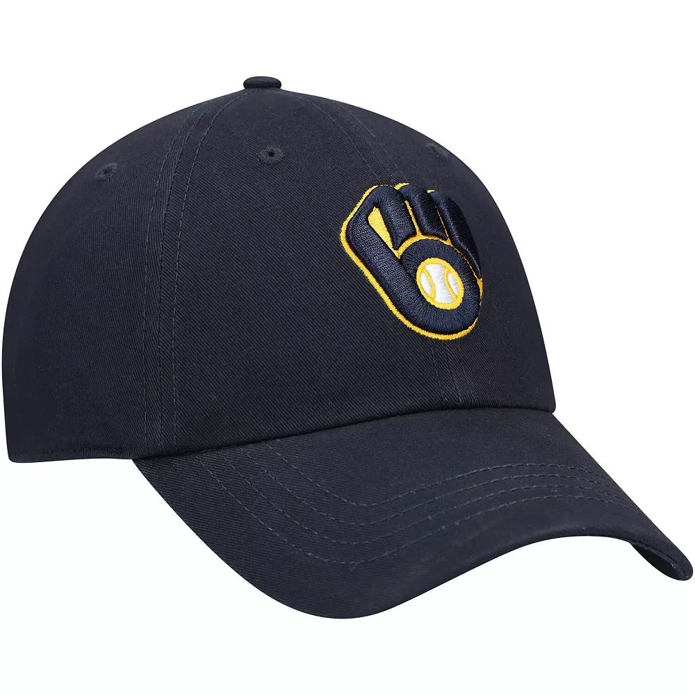 Unbranded Women's '47 Navy Milwaukee Brewers Team Miata Clean Up Adjustable Hat 4 Unbranded Women's '47 Navy Milwaukee Brewers Team Miata Clean Up Adjustable Hat - Image 4