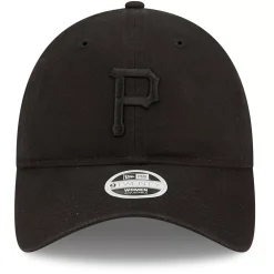 Women's New Era Pittsburgh Pirates Black On Black Core Classic II 9TWENTY Adjustable Hat 6 Women's New Era Pittsburgh Pirates Black On Black Core Classic II 9TWENTY Adjustable Hat -SHED RAIN Sales Store 5822052 ALT2