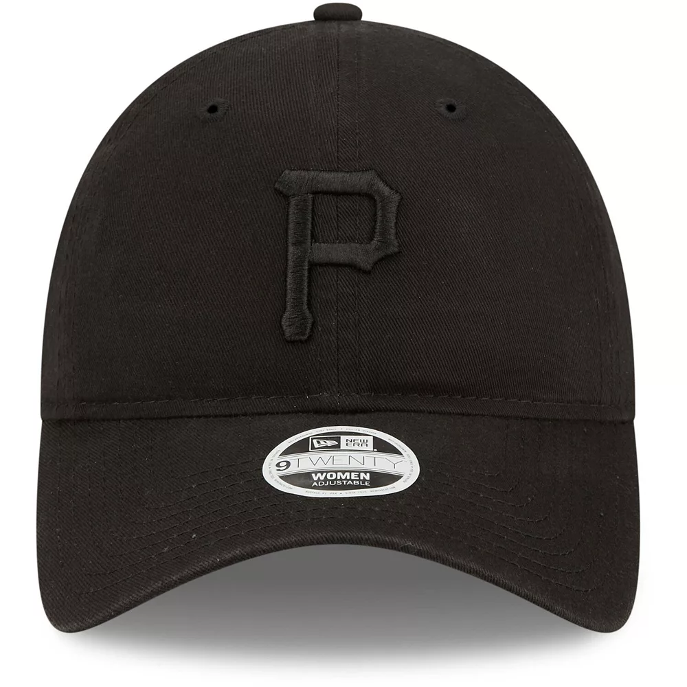 Women's New Era Pittsburgh Pirates Black On Black Core Classic II 9TWENTY Adjustable Hat 3 Women's New Era Pittsburgh Pirates Black On Black Core Classic II 9TWENTY Adjustable Hat - Image 3