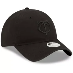 Women's New Era Minnesota Twins Black On Black Core Classic II 9TWENTY Adjustable Hat 7 Women's New Era Minnesota Twins Black On Black Core Classic II 9TWENTY Adjustable Hat -SHED RAIN Sales Store 5824348 ALT3