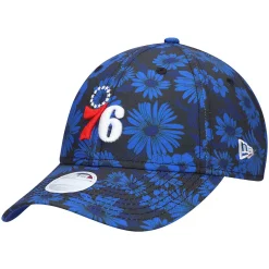Women's New Era Royal Philadelphia 76ers Blossom 2.0 9TWENTY Adjustable Hat -SHED RAIN Sales Store 5886346 ALT