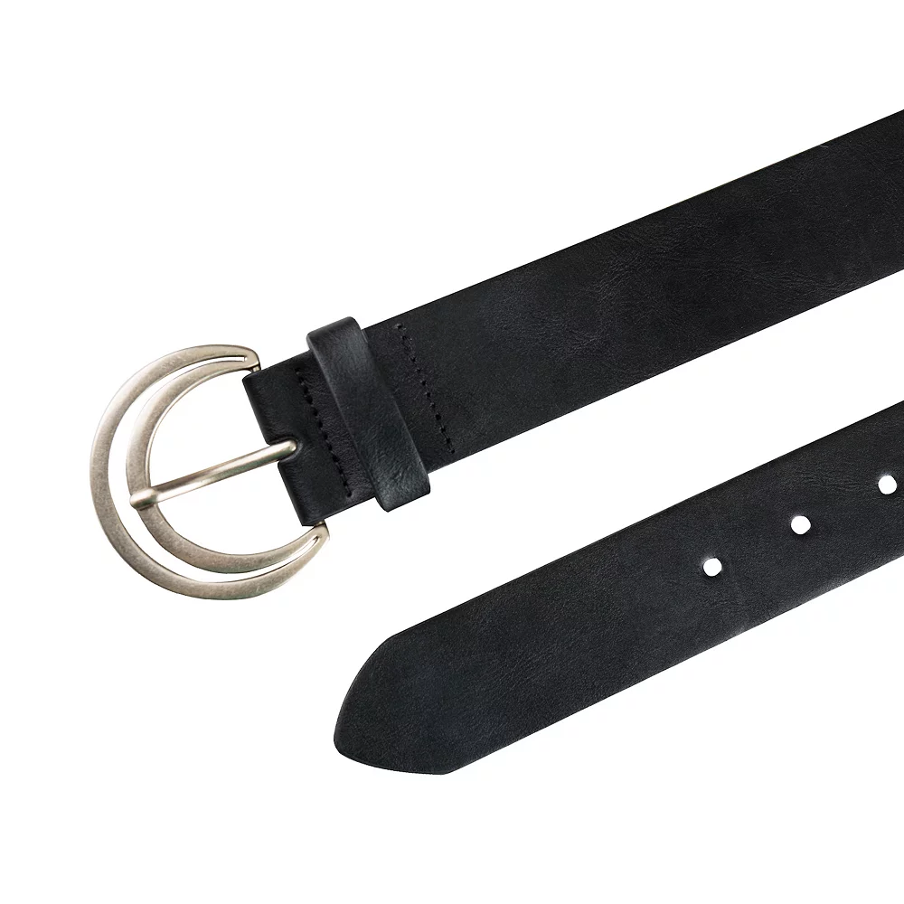 Women's LC Lauren Conrad Crescent Cut-Out Retro Buckle Belt In Regular & Plus 4 Women's LC Lauren Conrad Crescent Cut-Out Retro Buckle Belt In Regular & Plus - Image 4