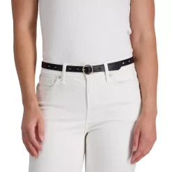 Women's LC Lauren Conrad 2-Pack Velvet & Bonded Leather Skinny Belt Set In Regular & Plus 8 Women's LC Lauren Conrad 2-Pack Velvet & Bonded Leather Skinny Belt Set In Regular & Plus -SHED RAIN Sales Store 5889261 ALT8
