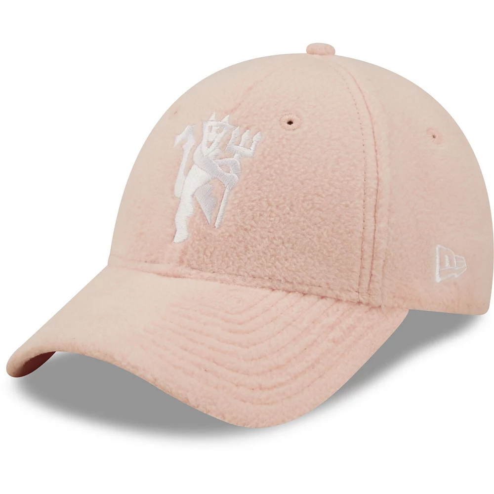 Youth New Era Pink Manchester United Borg 9FORTY Snapback Hat 2 Youth New Era Pink Manchester United Borg 9FORTY Snapback Hat - Image 2