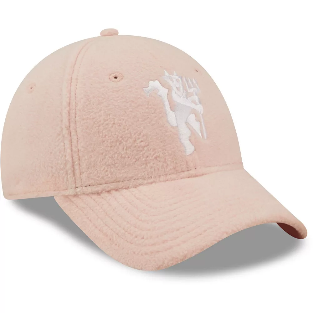 Youth New Era Pink Manchester United Borg 9FORTY Snapback Hat 4 Youth New Era Pink Manchester United Borg 9FORTY Snapback Hat - Image 4