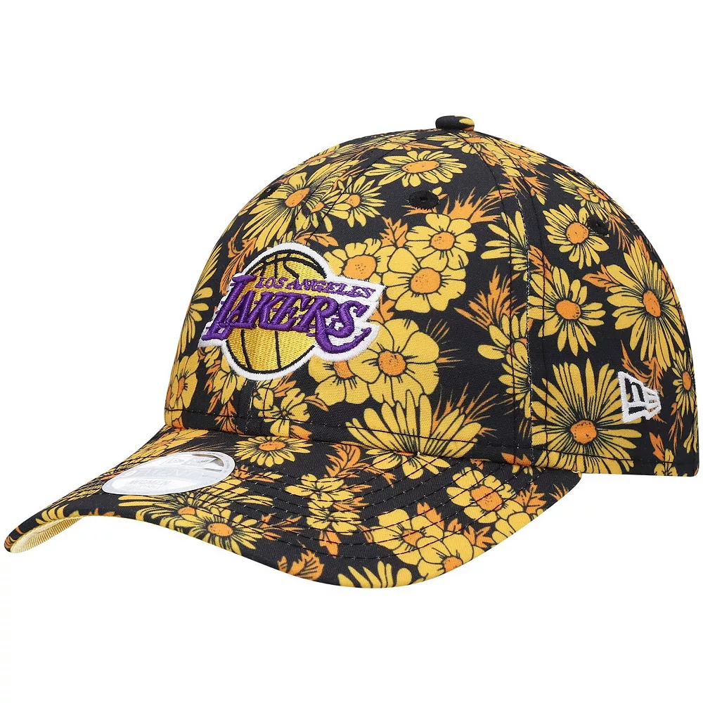 Women's New Era Gold Los Angeles Lakers Blossom 2.0 9TWENTY Adjustable Hat 1 Women's New Era Gold Los Angeles Lakers Blossom 2.0 9TWENTY Adjustable Hat