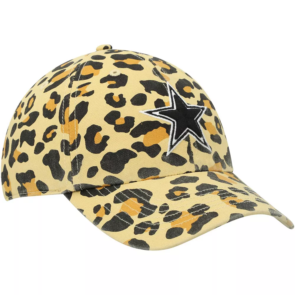 Women's '47 Tan Dallas Cowboys Bagheera Clean Up Adjustable Hat 4 Women's '47 Tan Dallas Cowboys Bagheera Clean Up Adjustable Hat - Image 4