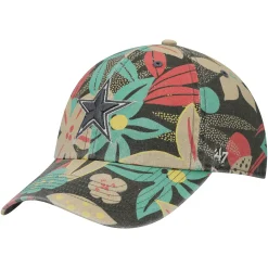 Women's '47 Charcoal Dallas Cowboys Plumeria Clean Up Adjustable Hat -SHED RAIN Sales Store 5916343 ALT