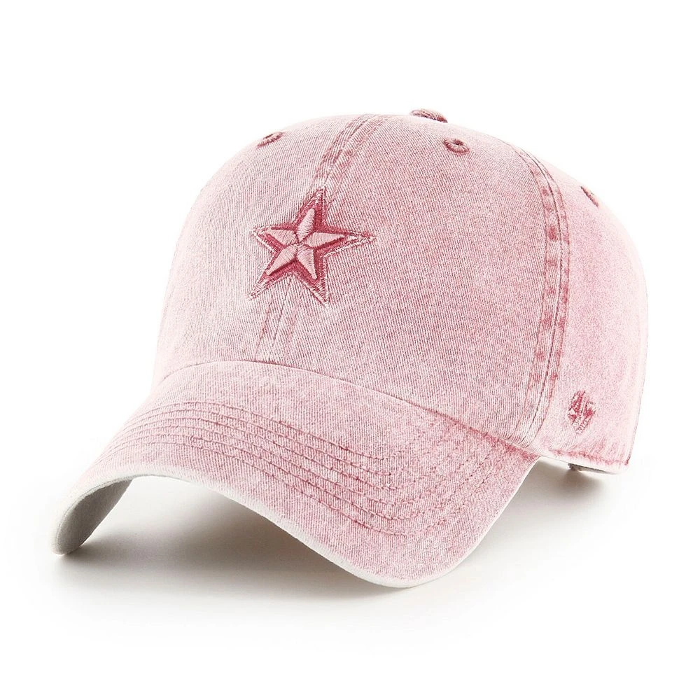 Unbranded Women's '47 Pink Dallas Cowboys Mist Clean Up Adjustable Hat 2 Unbranded Women's '47 Pink Dallas Cowboys Mist Clean Up Adjustable Hat - Image 2