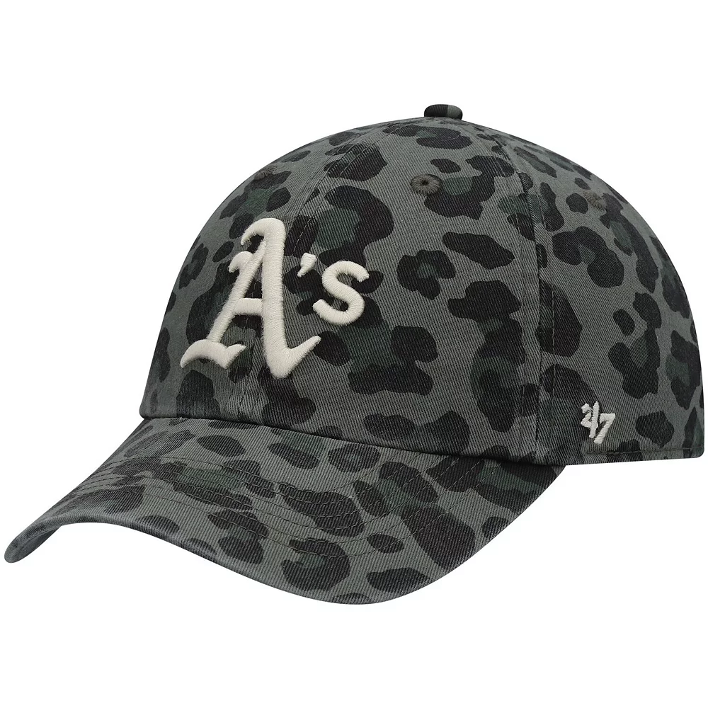 Women's '47 Green Oakland Athletics Bagheera Clean Up Adjustable Hat 2 Women's '47 Green Oakland Athletics Bagheera Clean Up Adjustable Hat - Image 2