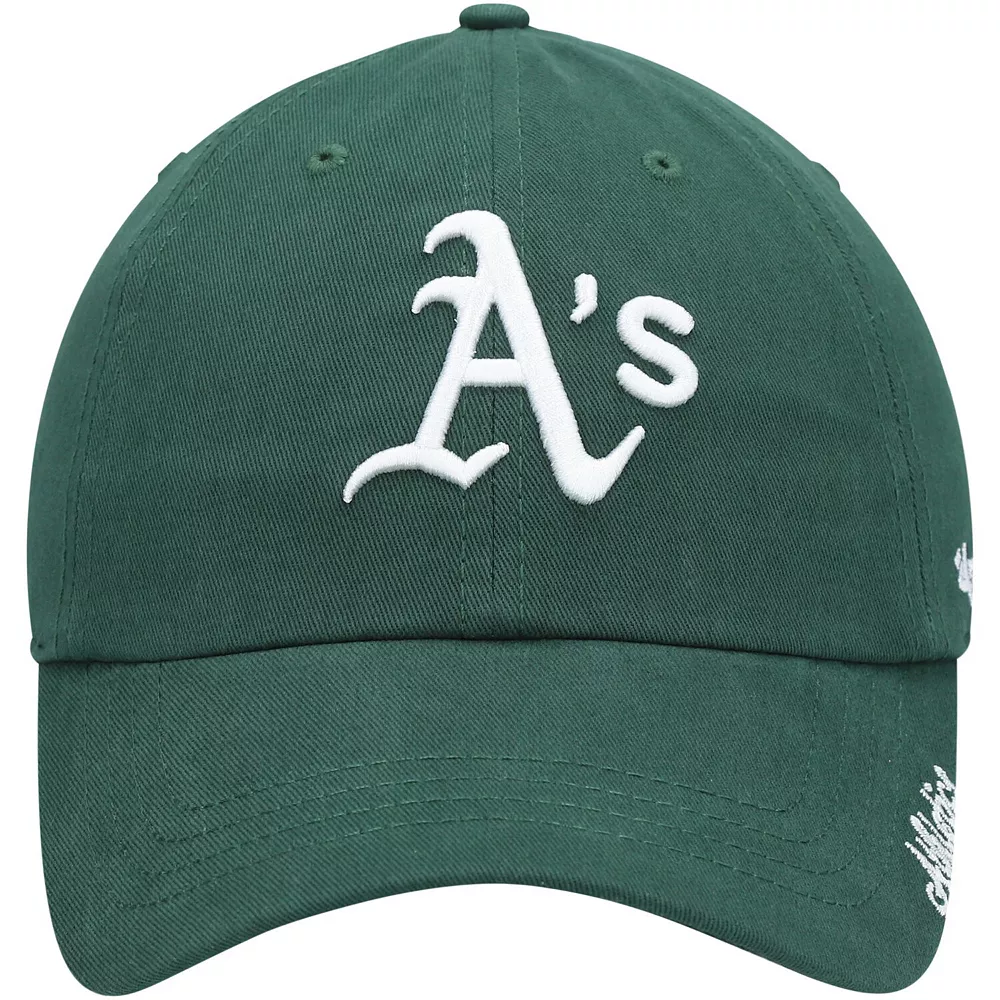 Women's '47 Green Oakland Athletics Team Miata Clean Up Adjustable Hat 3 Women's '47 Green Oakland Athletics Team Miata Clean Up Adjustable Hat - Image 3