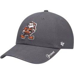 Women's '47 Charcoal Cleveland Browns Miata Clean Up Legacy Adjustable Hat 5 Women's '47 Charcoal Cleveland Browns Miata Clean Up Legacy Adjustable Hat -SHED RAIN Sales Store 5951766 ALT