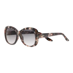 Women's Nine West 53mm Oval Butterfly Gradient Sunglasses