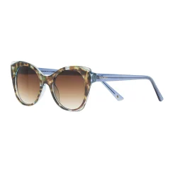 Women's Nine West 49mm Two-Tone Cat Eye Gradient Sunglasses