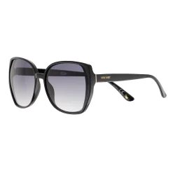 Women's Nine West 60mm Square Geometric Gradient Sunglasses