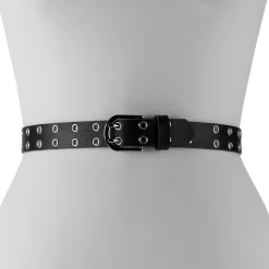Women's Nine West Double Row Grommet Belt
