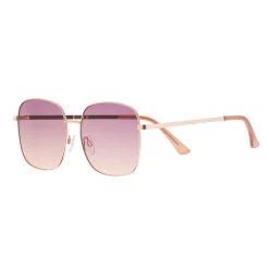 Women's LC Lauren Conrad Brynlee Oversized Metal Square Sunglasses