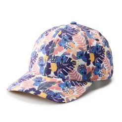Licensed Character Disney's Lilo & Stitch Women's Allover Print Floral Baseball Cap