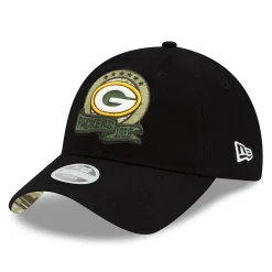 Women's New Era Black Green Bay Packers 2022 Salute To Service 9TWENTY Adjustable Hat 7 Women's New Era Black Green Bay Packers 2022 Salute To Service 9TWENTY Adjustable Hat -SHED RAIN Sales Store 6125667 ALT3