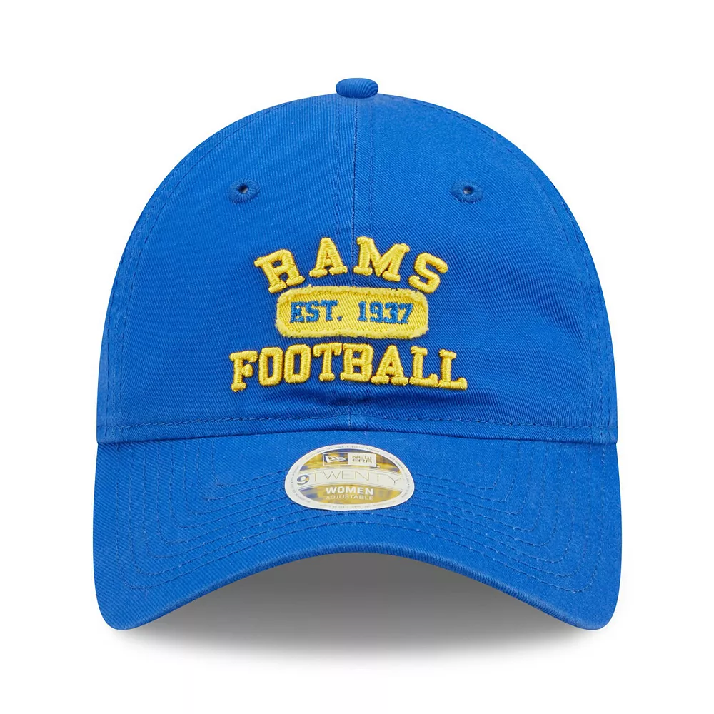 Women's New Era Royal Los Angeles Rams Formed 9TWENTY Adjustable Hat 3 Women's New Era Royal Los Angeles Rams Formed 9TWENTY Adjustable Hat - Image 3