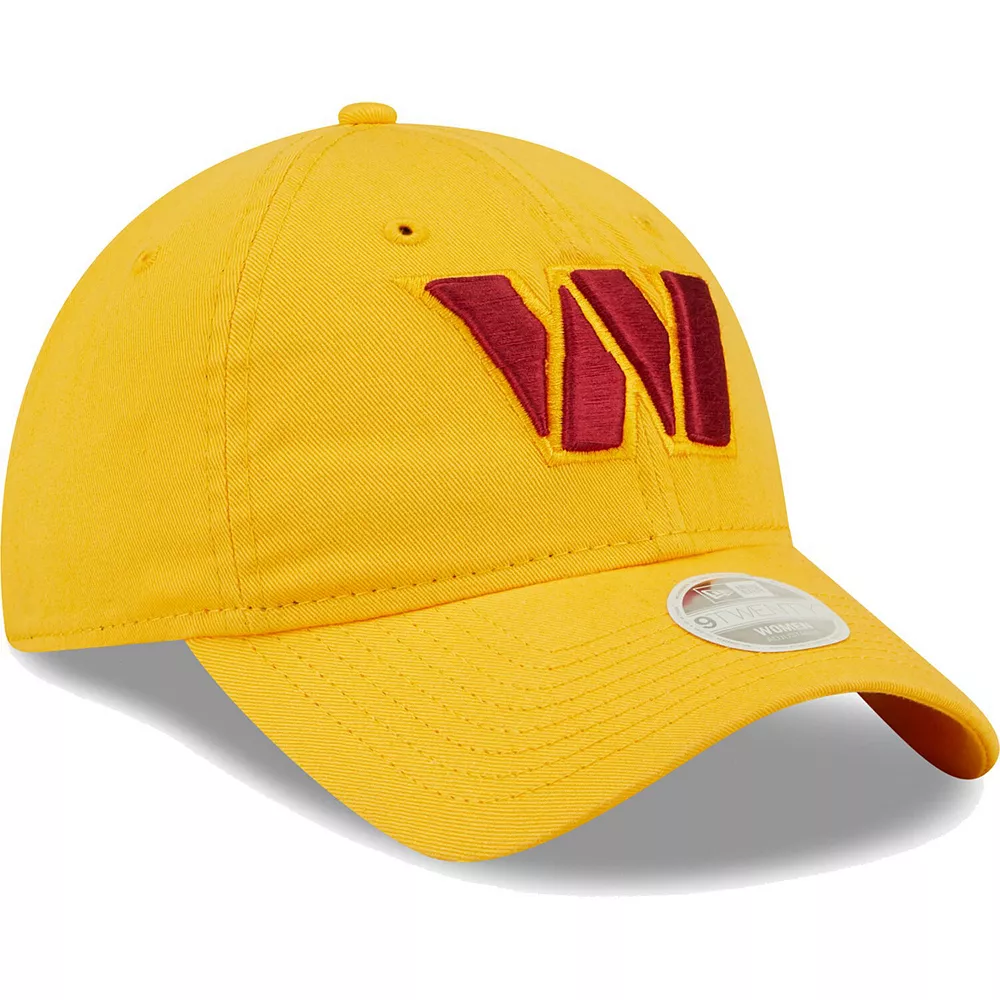Women's New Era Gold Washington Commanders Core Classic 2.0 9TWENTY Adjustable Hat 4 Women's New Era Gold Washington Commanders Core Classic 2.0 9TWENTY Adjustable Hat - Image 4