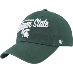 Women's '47 Green Michigan State Spartans Phoebe Clean Up Adjustable Hat 5 Women's '47 Green Michigan State Spartans Phoebe Clean Up Adjustable Hat -SHED RAIN Sales Store 6154562 ALT