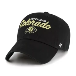 Alternative view of Women's '47 Black Colorado Buffaloes Phoebe Clean Up Adjustable Hat