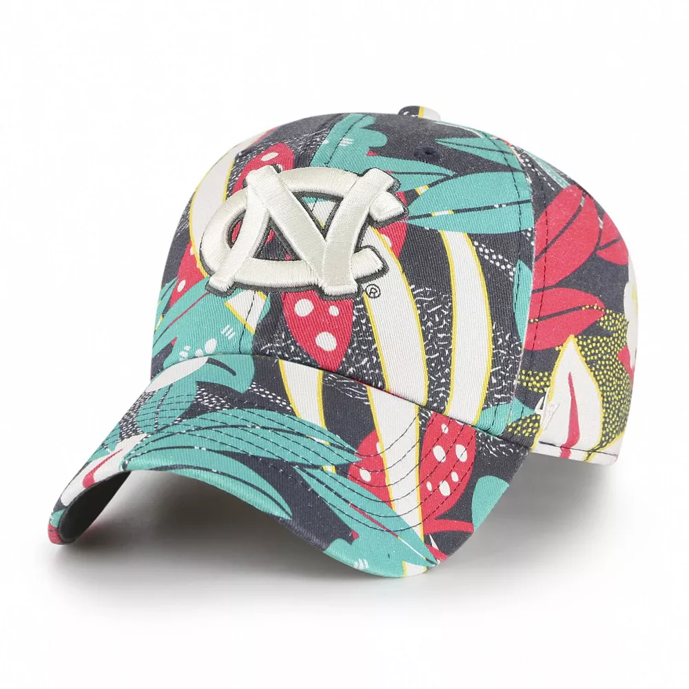 Women's '47 Charcoal North Carolina Tar Heels Plumeria Clean Up Adjustable Hat 1 Women's '47 Charcoal North Carolina Tar Heels Plumeria Clean Up Adjustable Hat