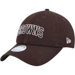 Women's New Era Brown Cleveland Browns Collegiate 9TWENTY Adjustable Hat -SHED RAIN Sales Store 6155942 ALT